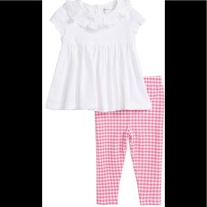 Ralph Lauren Baby Girls Short Sleeve